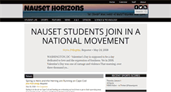 Desktop Screenshot of nausethorizons.org